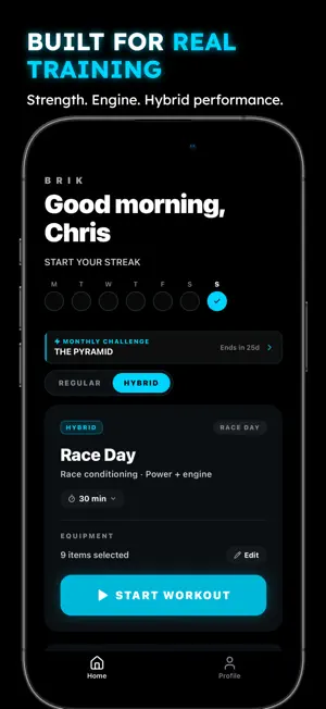BRIK: Home Workout Generator screenshot 2