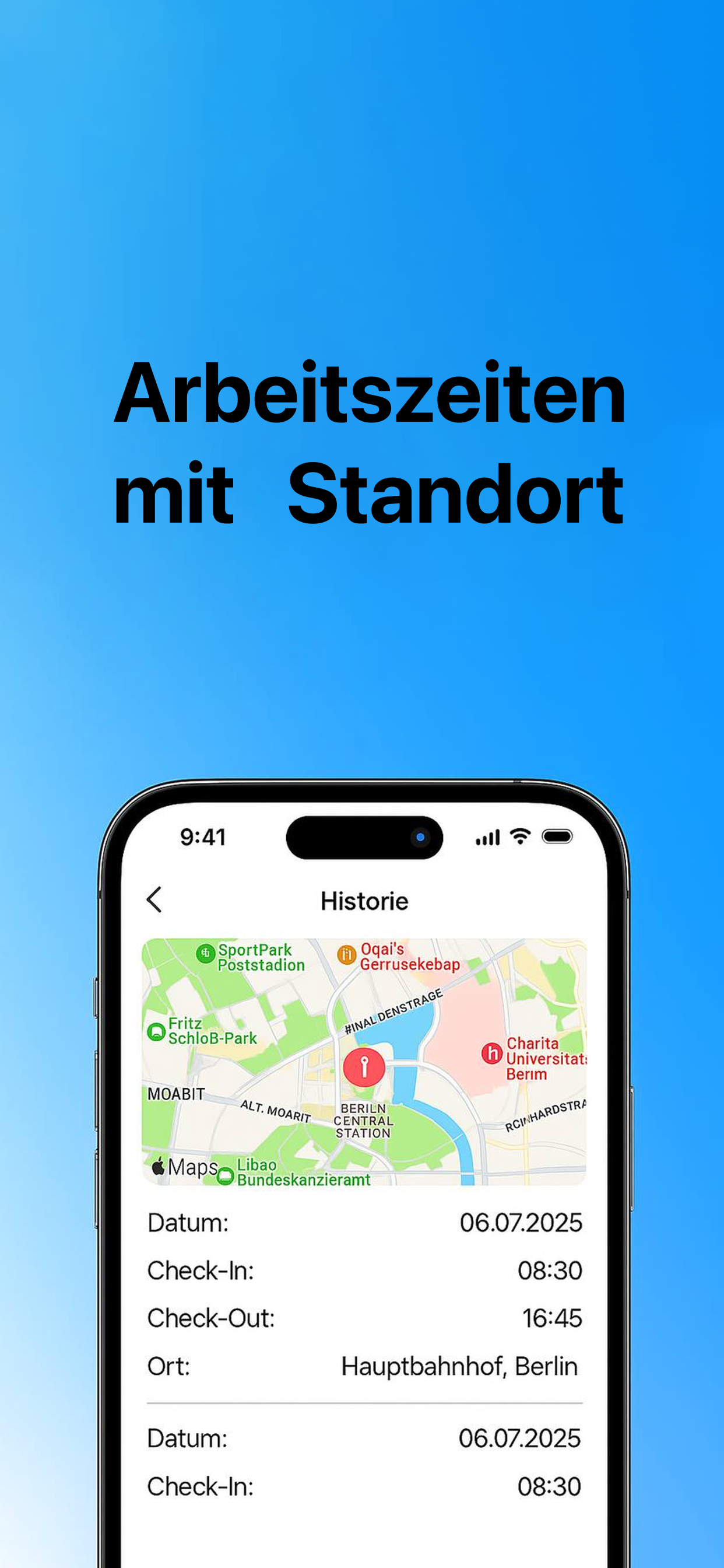 Zeiter Erfassung screenshot 5