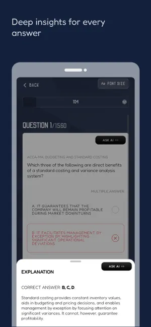 ACCA F1-F3 Entry Prep (+AI) screenshot 4
