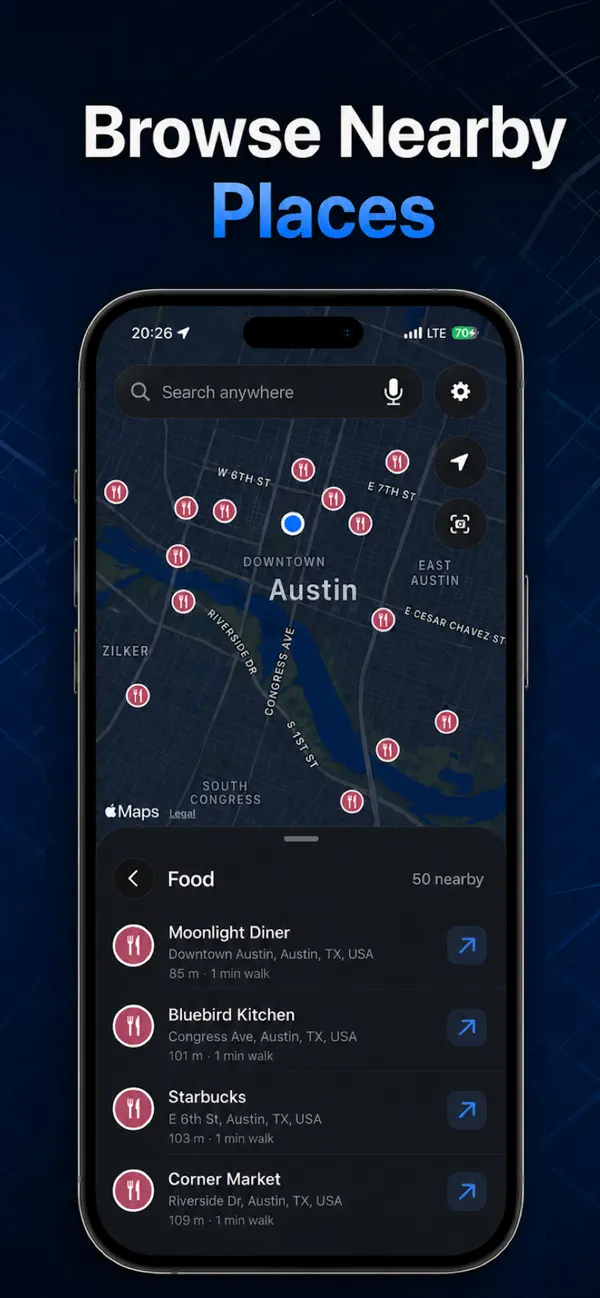 Screenshot #2 pour Around Me - Nearby Places