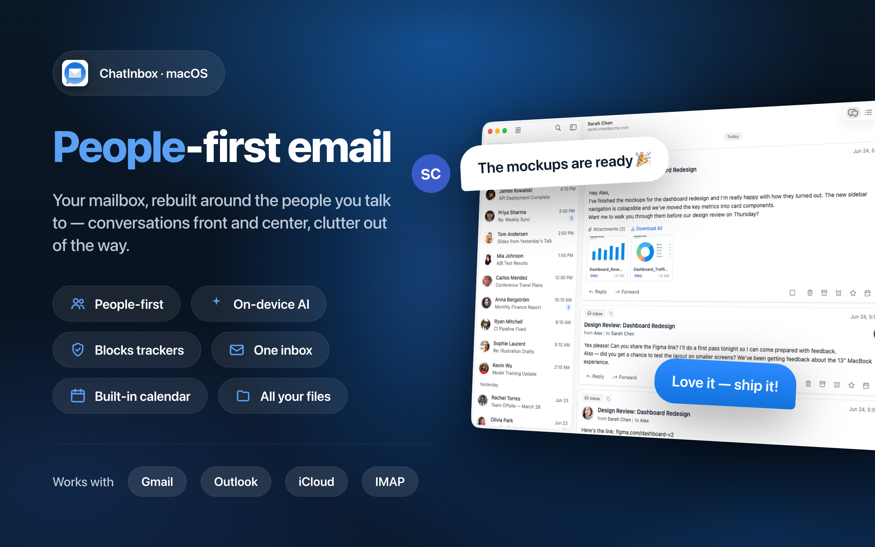 ChatInbox: Email by Sender screenshot 19