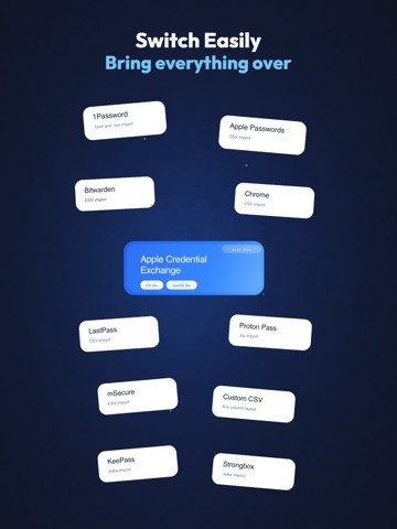 Asterex: Password Manager iPad screenshot