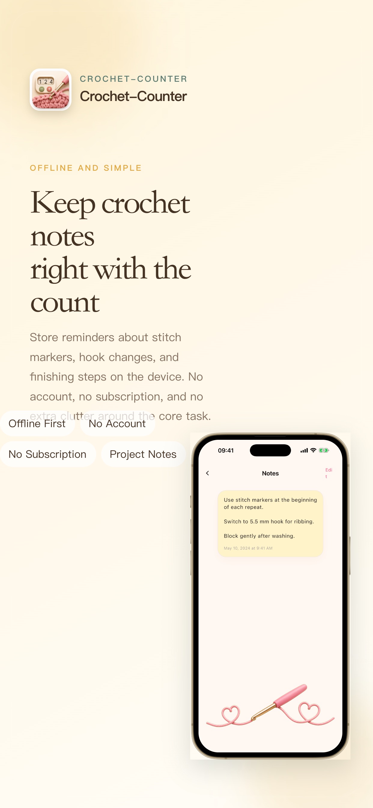 Screenshot 5 of Crochet-Counter