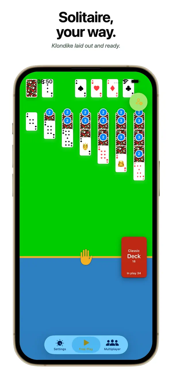 Screenshot #2 pour Jeu de Cartes Virtuel