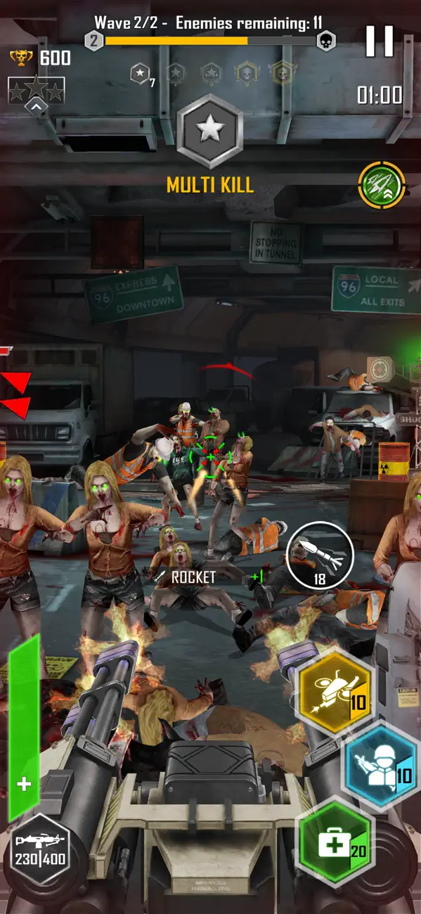 Zombie Hunter: Shoot or Dead Hack screenshot 6 - iOS game interface