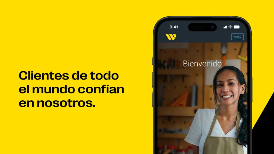 Captura de pantalla de Western Union Enviar Dinero en iPhone 4