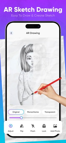 Coloring Draw : Sketch Book iPhone screenshot