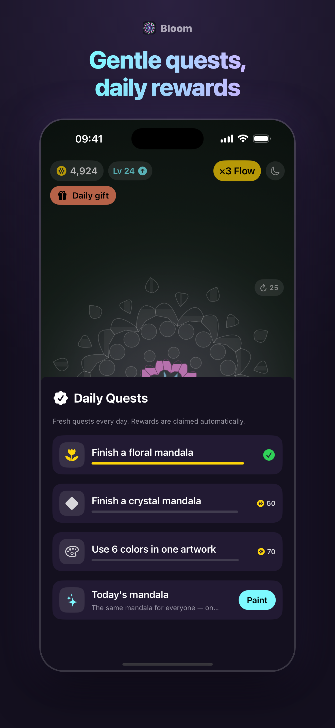 Bloom: Mandala Painting screenshot 4