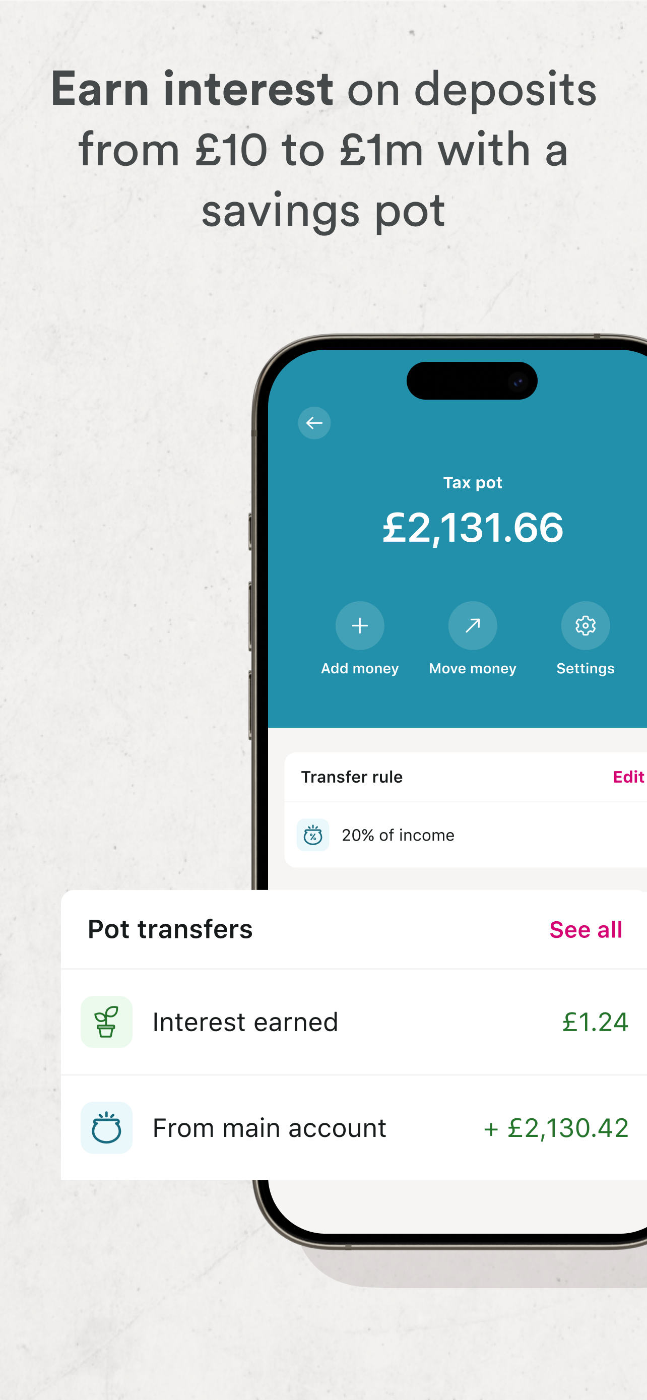 Mettle business bank account screenshot 3