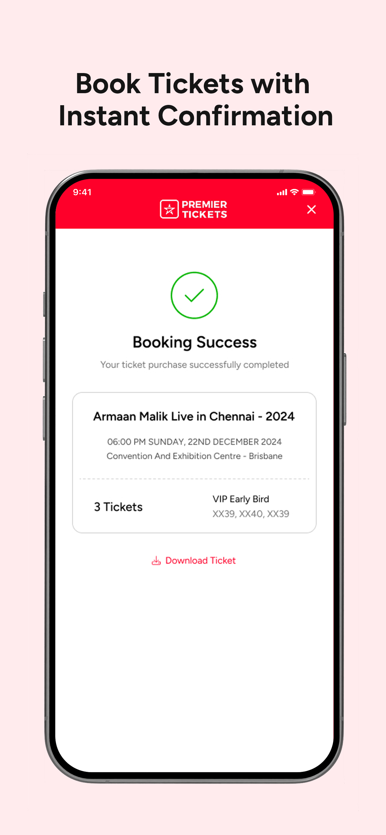 Premier Tickets screenshot 5
