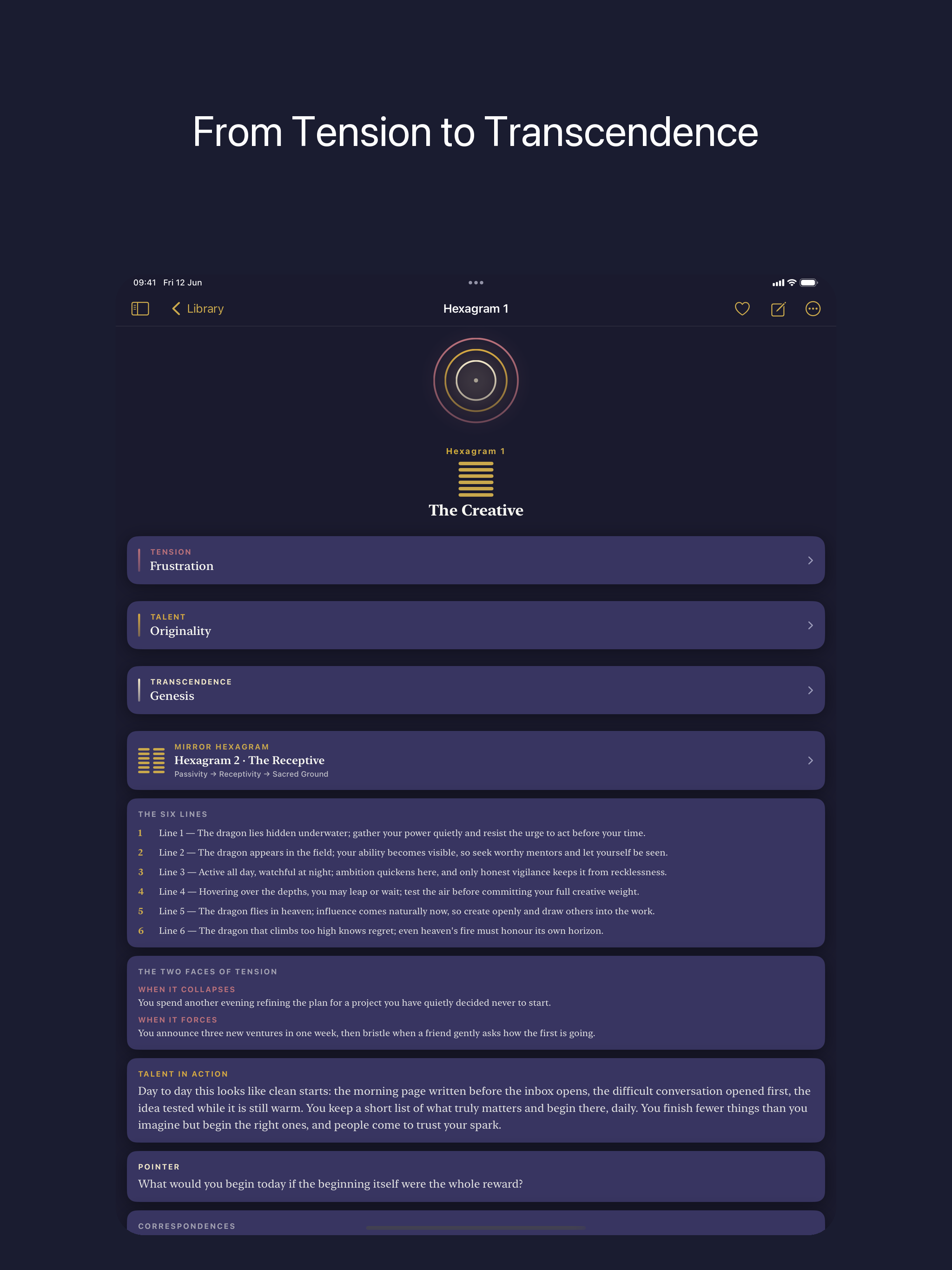 64 Changes - I Ching Keys