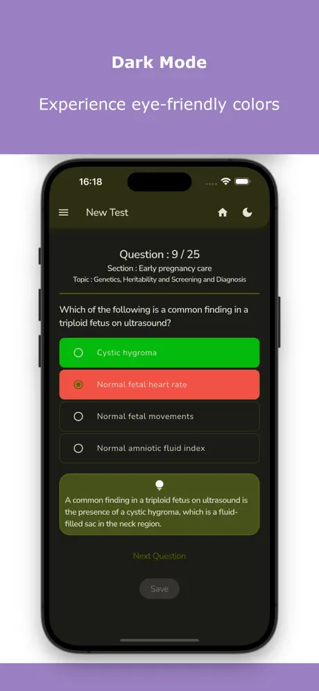 Gynaecology & Obstetrics Exam Screenshot 4