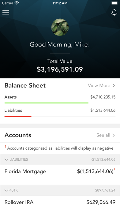 Lindamood Financial Group Screenshot