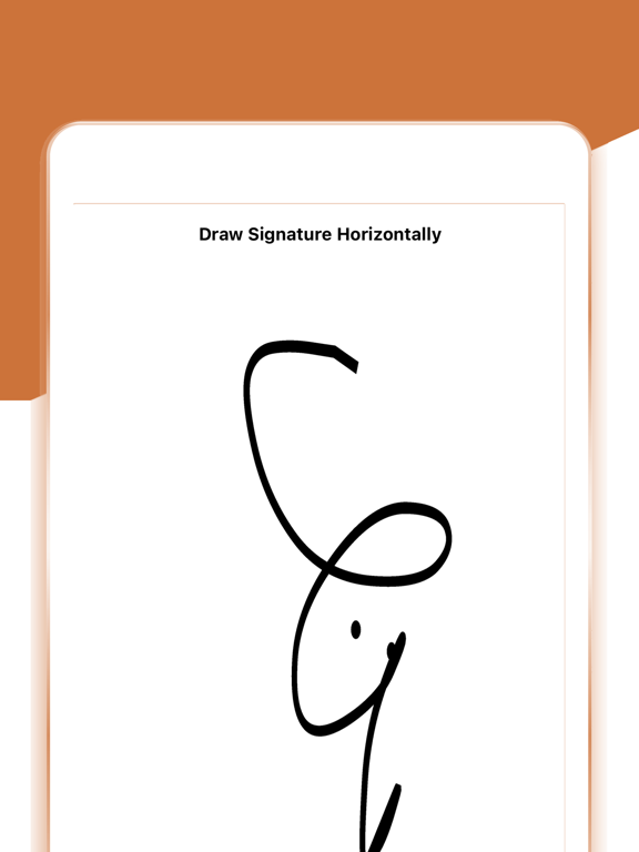 Receipt Maker:Sign Send, Print iPad screenshot