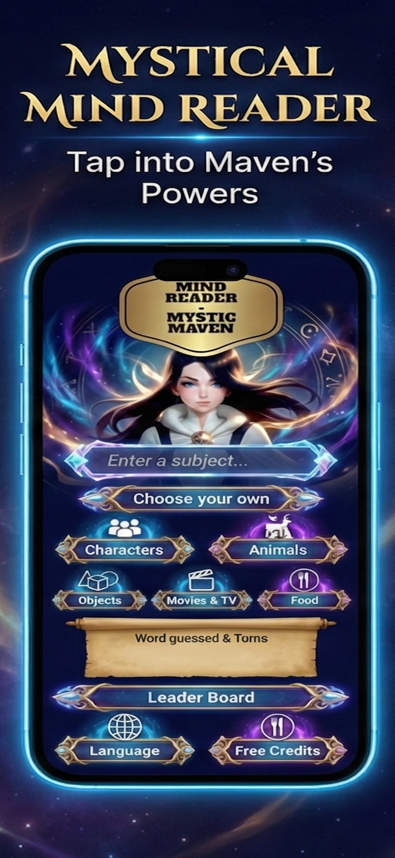 Mind Reader, Mystic Maven Game