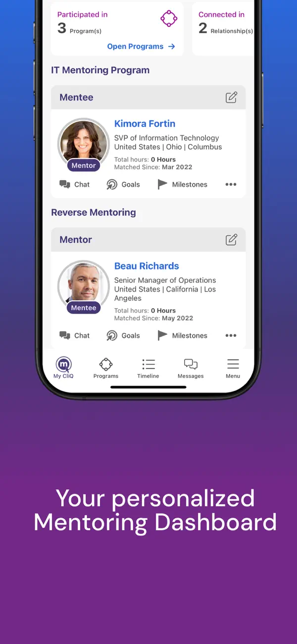 Screenshot #2 pour MentorcliQ