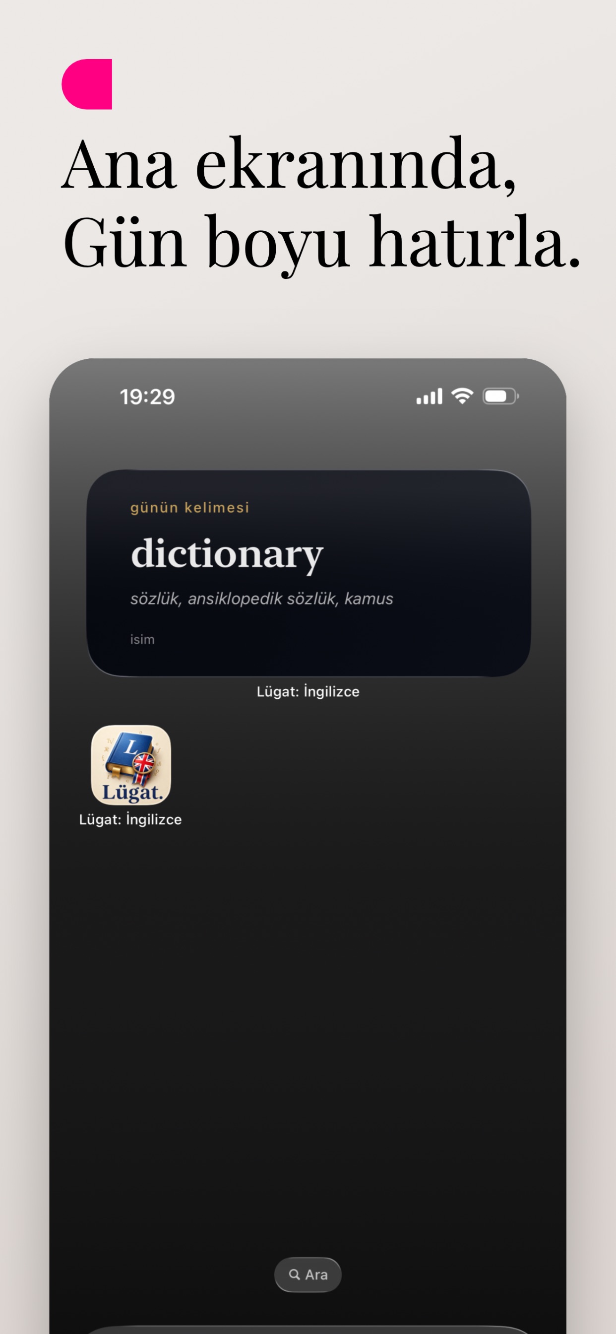Screenshot 3 of Lügat: İngilizce