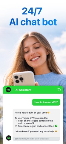 Toggle VPN for Movies & Sport iPhone screenshot 8