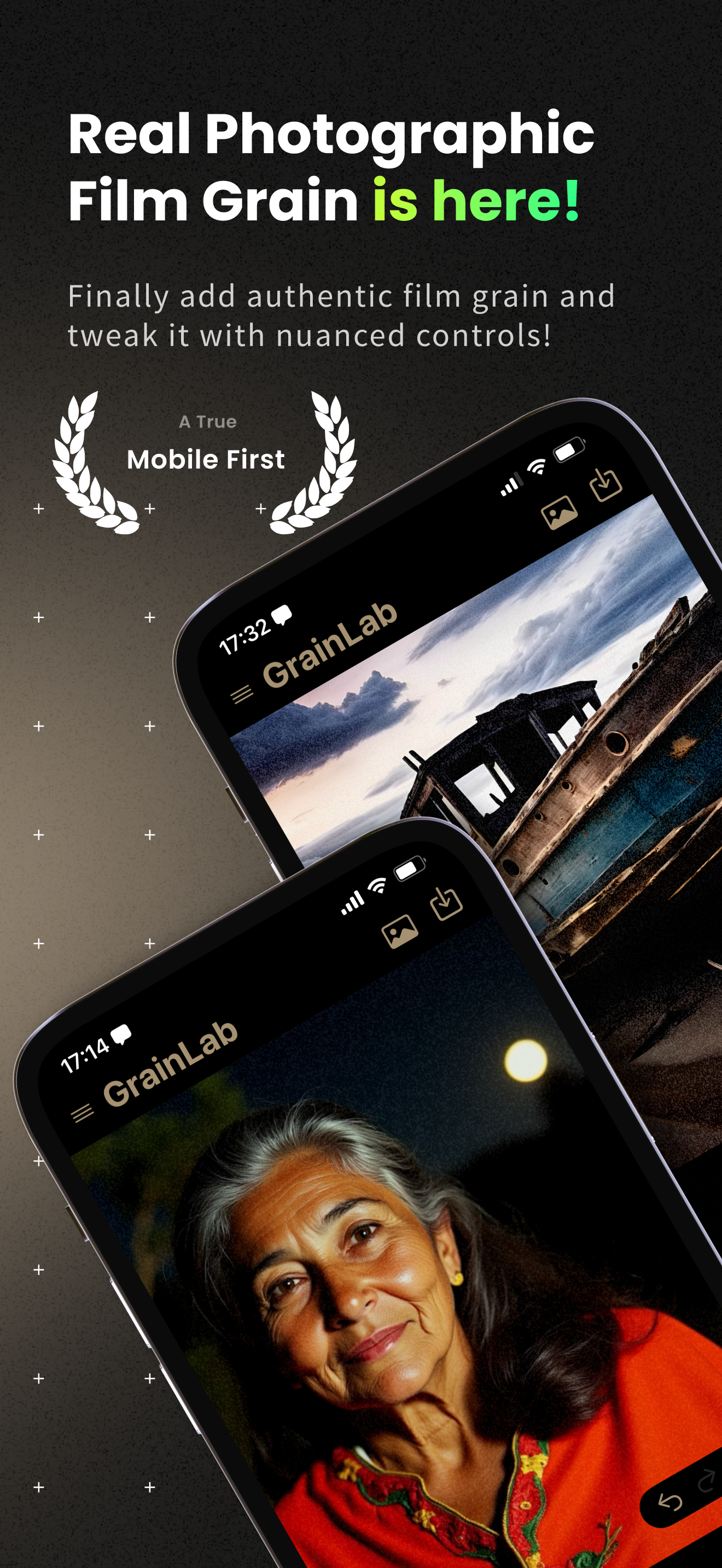 GrainLab Film Grain Editor