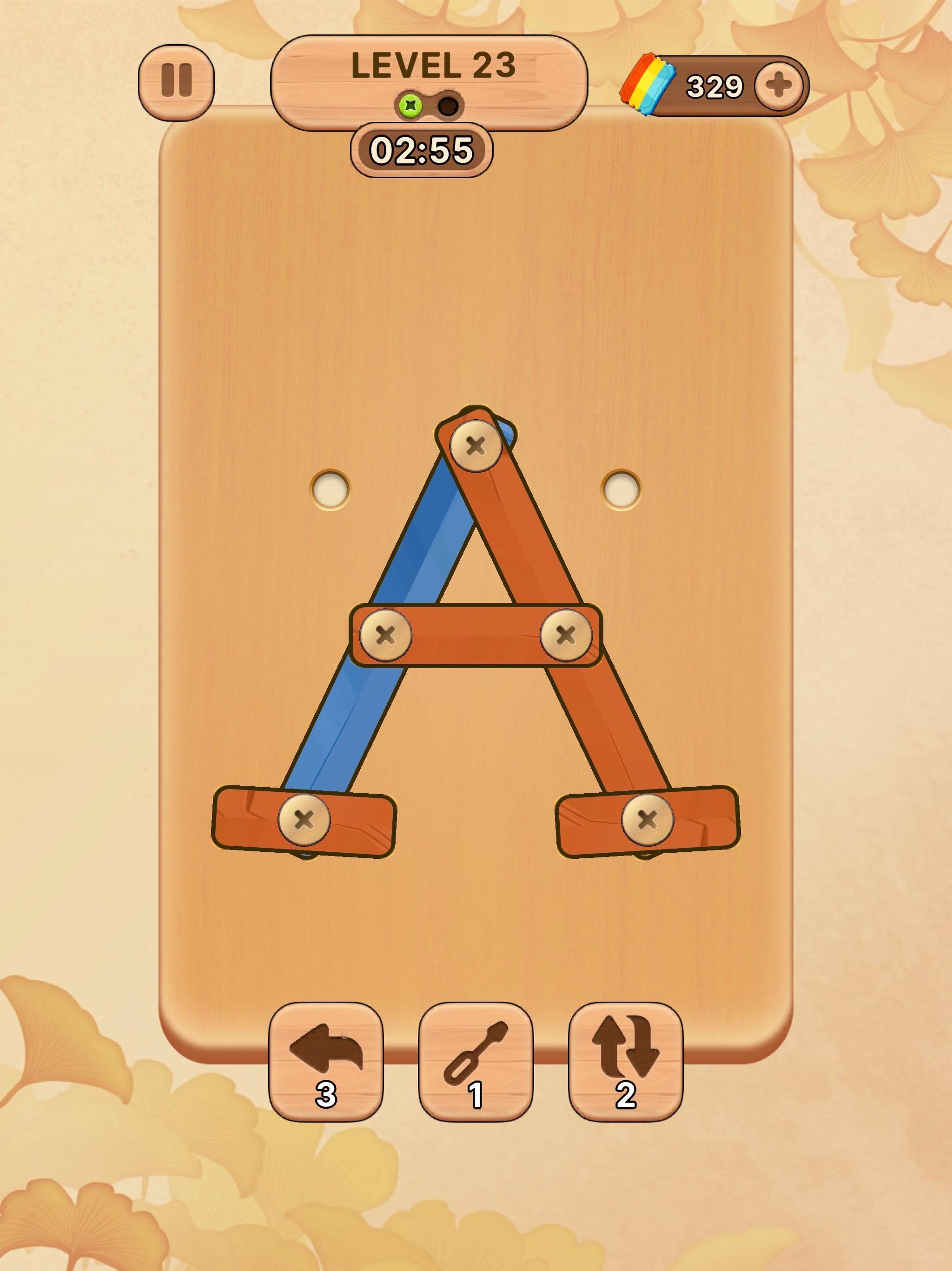 Wood Nuts & Bolts – Jam Puzzle