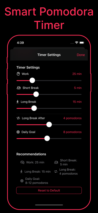 FocusLand: Pomodoro Timer Screenshot 2 of 7