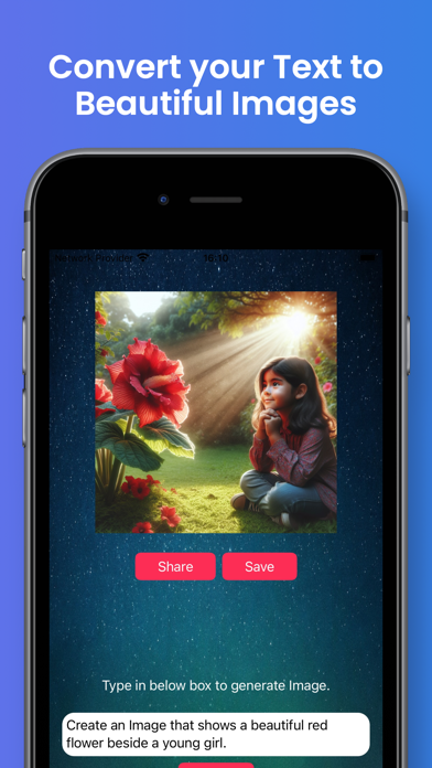 Text to Image Maker Screenshot