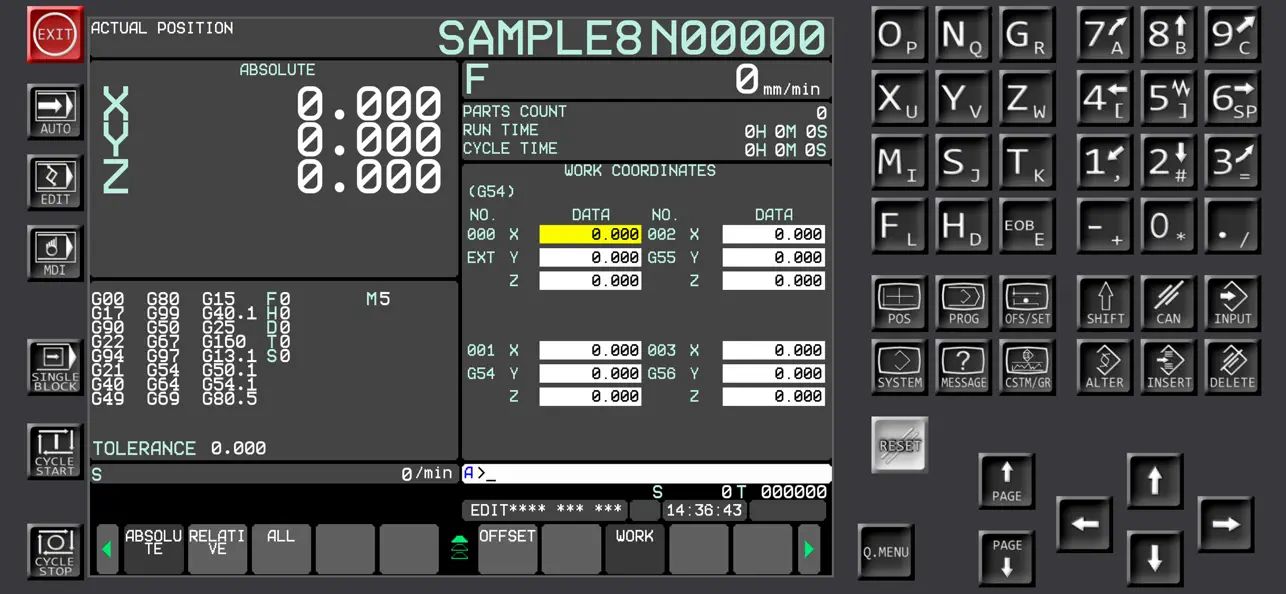 Screenshot #3 pour Fanuc CNC Simulator