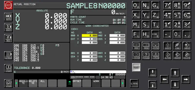 Fanuc CNC Simulator screenshot 3 of 7