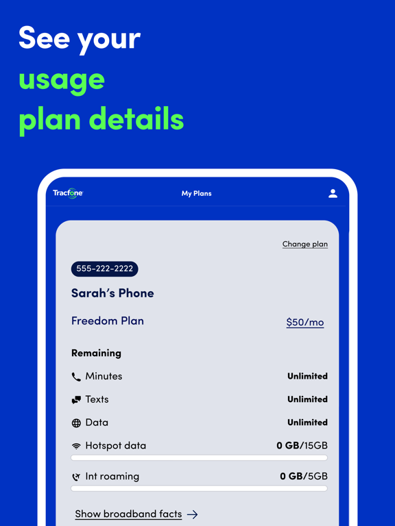 Screenshot #5 pour Tracfone Wireless My Account