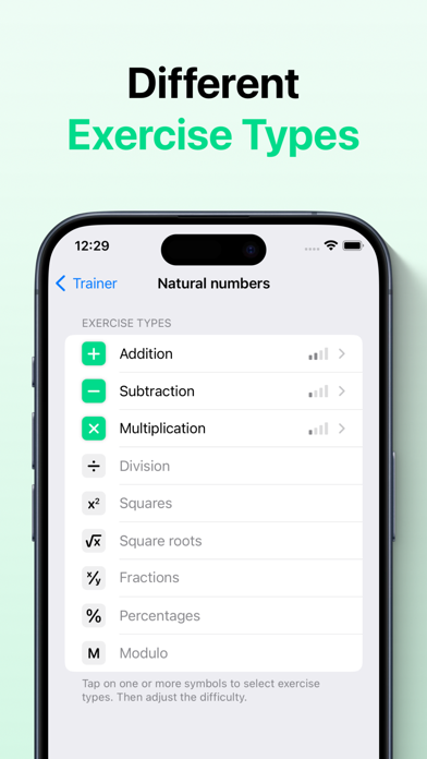 Mental Math Games: FastMath Screenshot