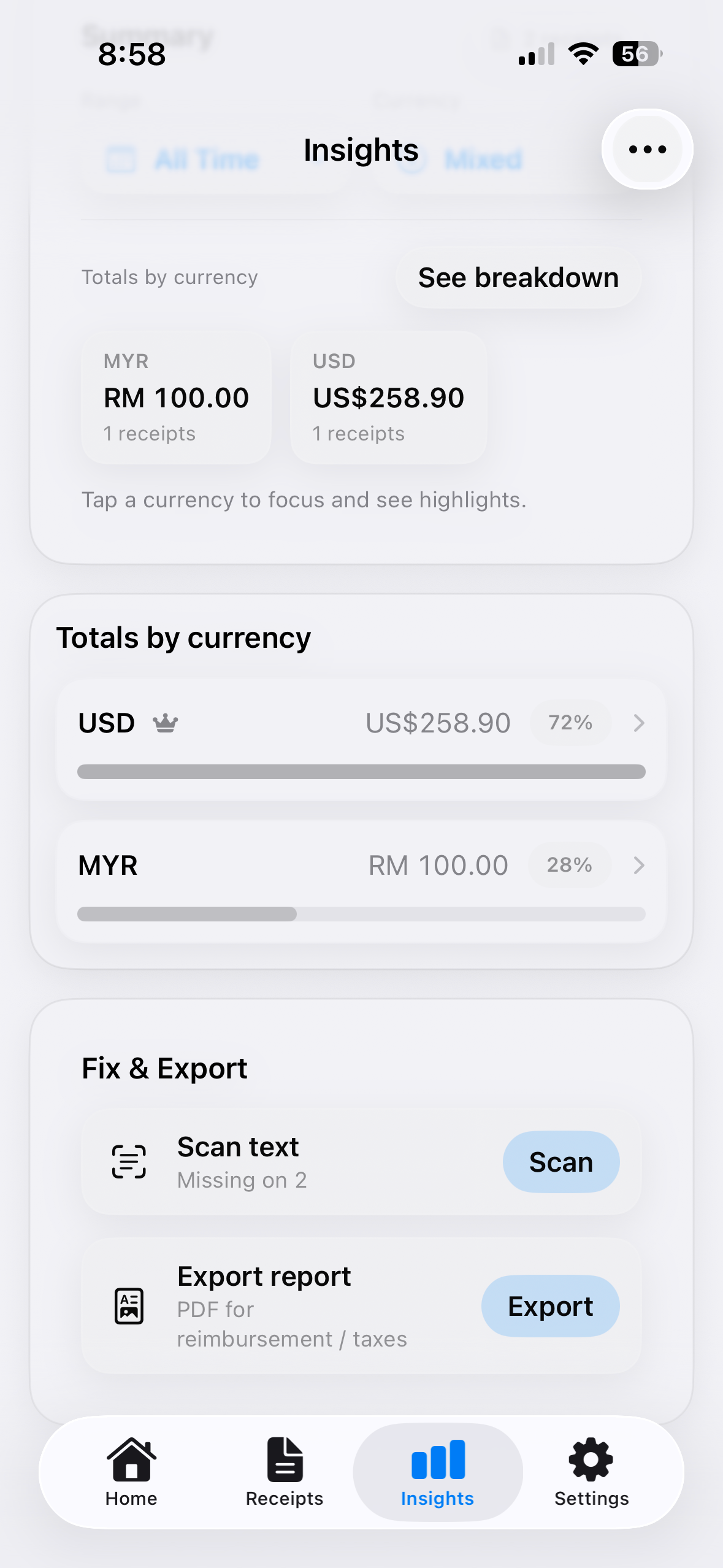 Receipt Vault Secure