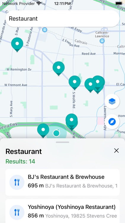 GPS Navigation, Map Direction