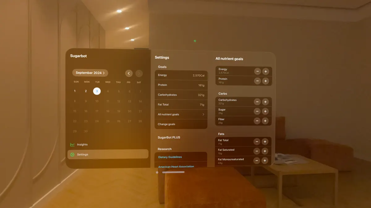 SugarBot Sugar Calorie Tracker screenshot 4