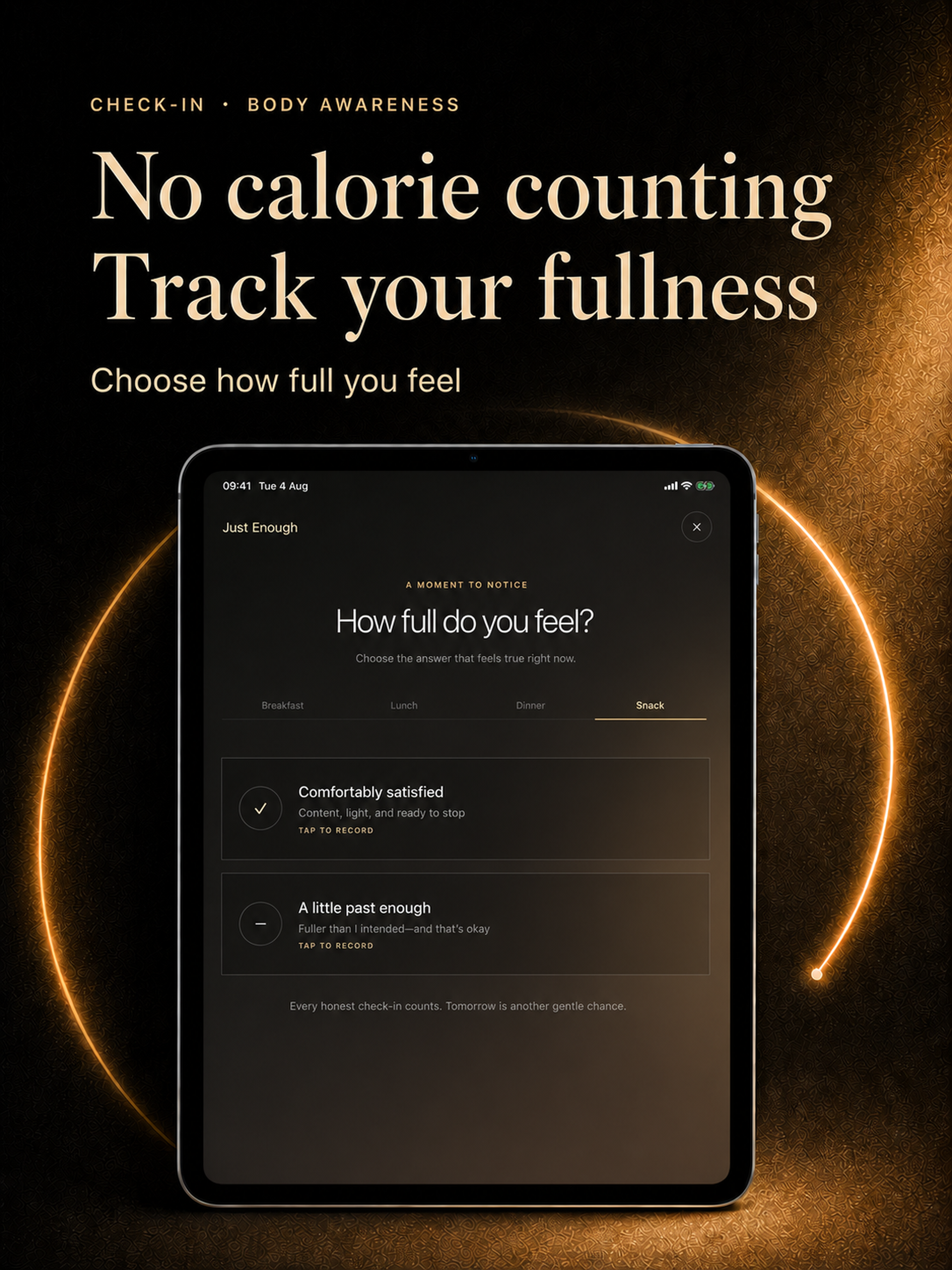 Just Enough: Mindful Eating screenshot 7