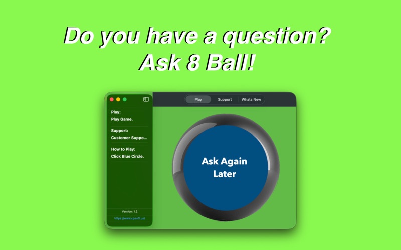 CPS Magic Ball iPhone screenshot