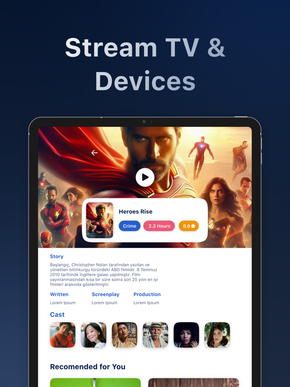 Smart IPTV Player™ iPad screenshot 3 - Entertainment app
