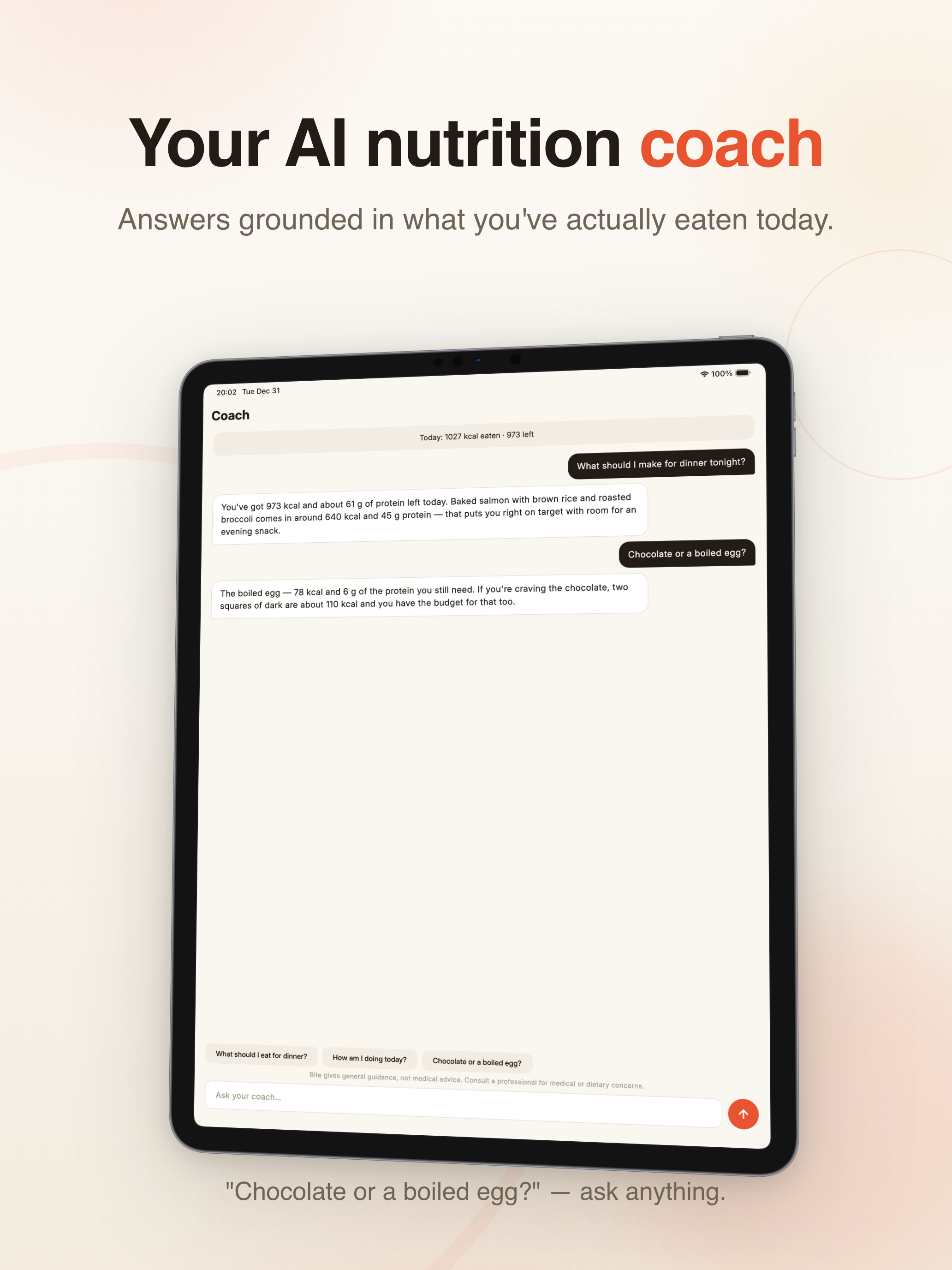 Bite: AI Calorie Tracker