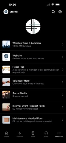 App screenshot