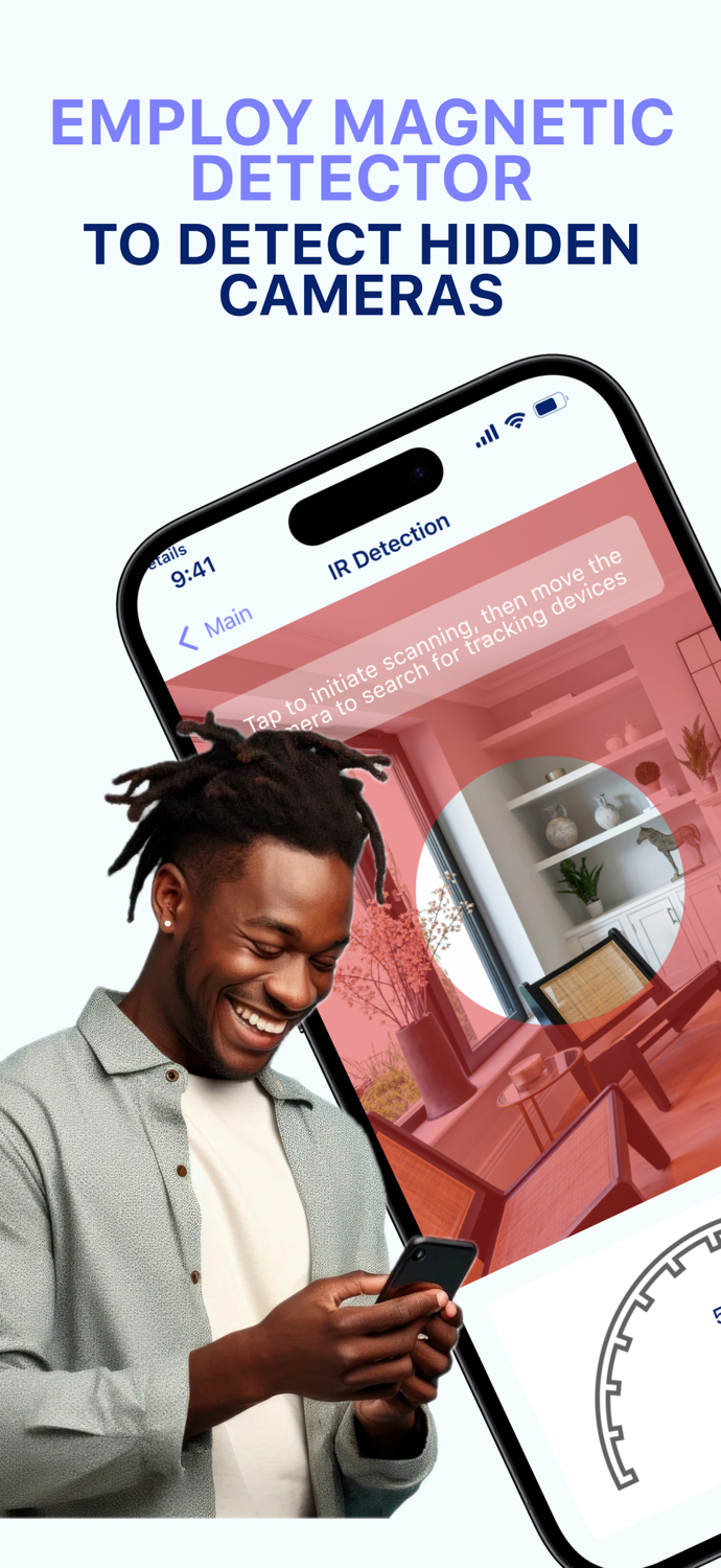 Hidden Camera - Detect Tracker