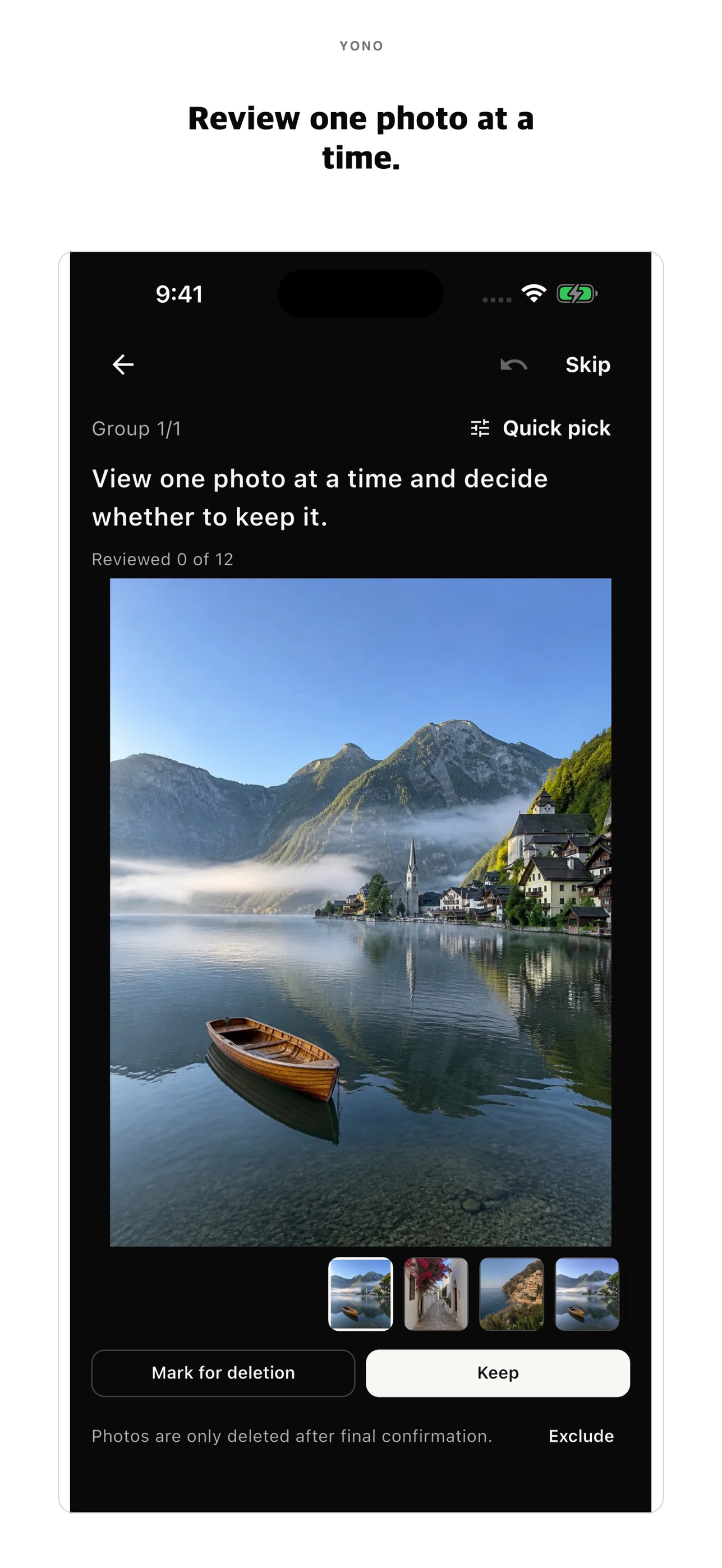 Screenshot 4 of YONO: Photo Cleaner