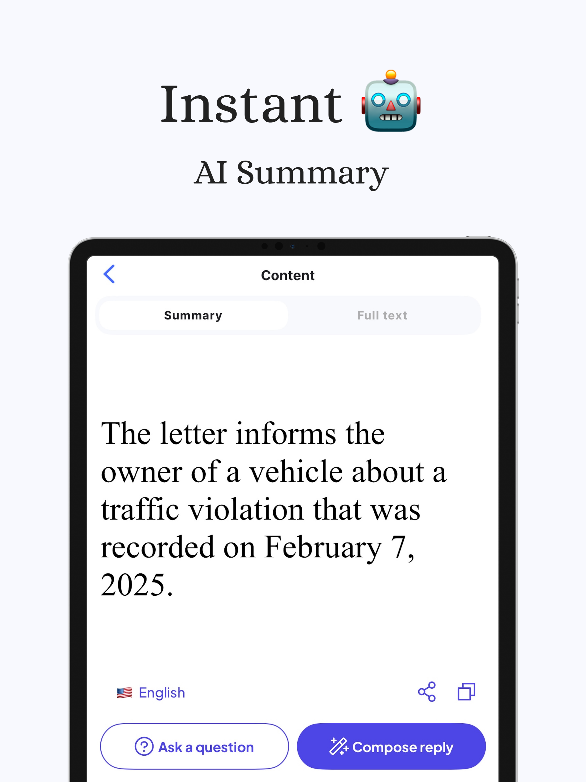 Mail Assistant: Scan・Ask・Reply