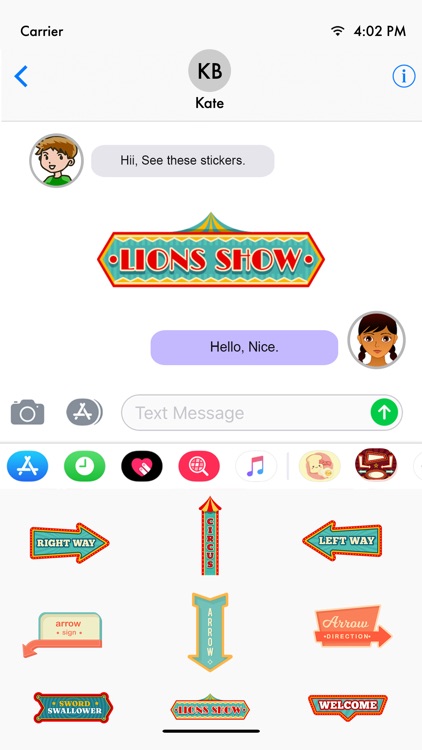 Stage Direction-Static Sticker screenshot-3