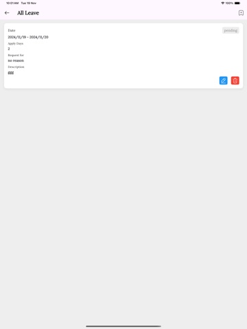 The Hr Manager ipad screenshot 2