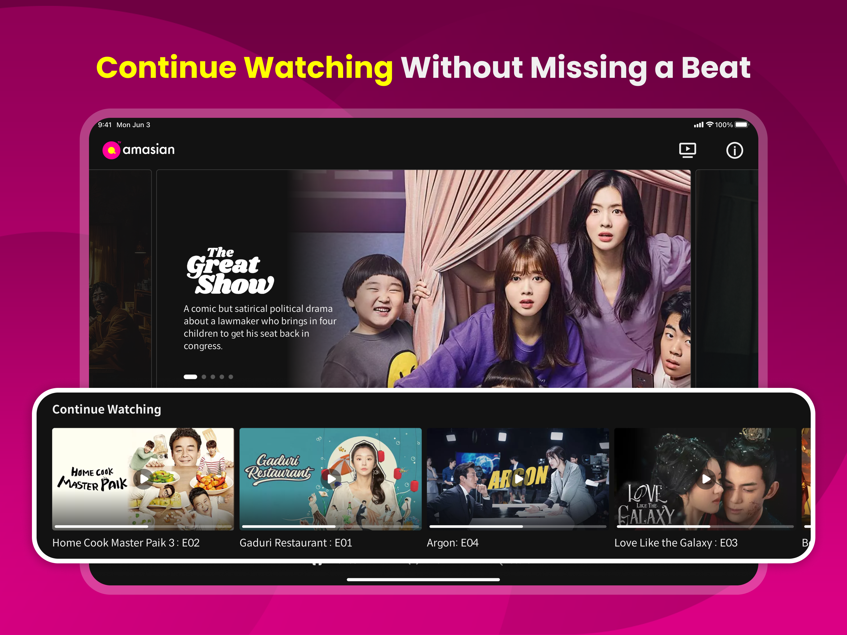 Amasian TV: Live TV & Movies
