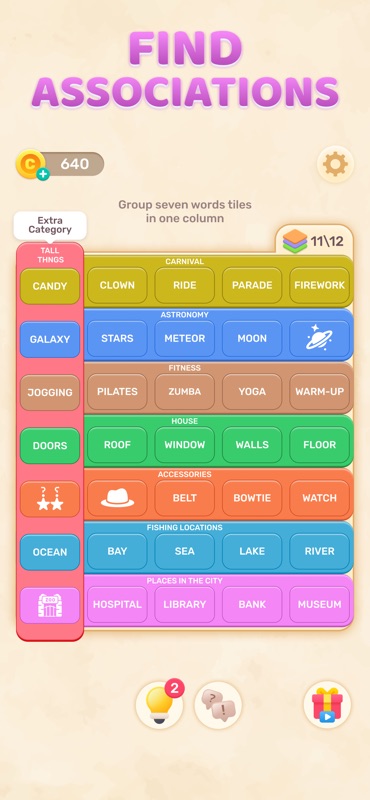 Connect Word Association Game screenshot 4