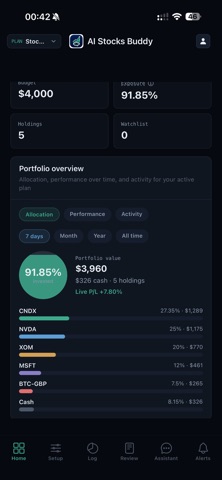 AI Stocks Buddy screenshot