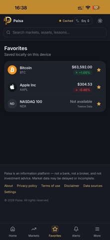 Paisa - پیسه iPhone screenshot