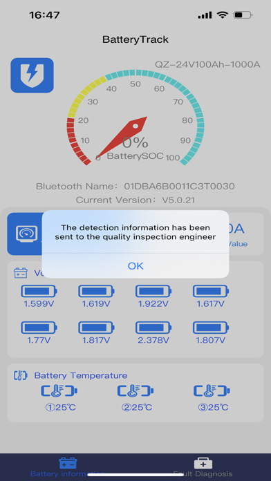 BatteryTrack Screenshot