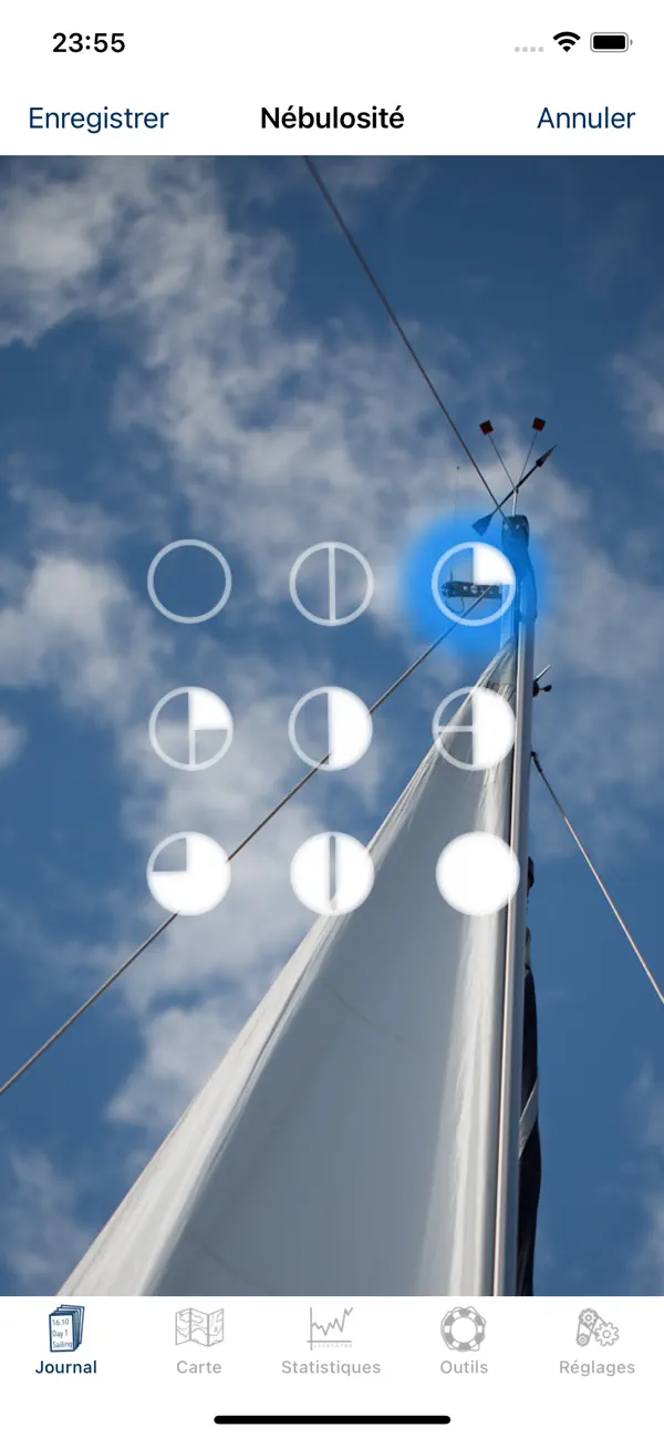 Screenshot #3 pour Livre de bord Nautical Logbook