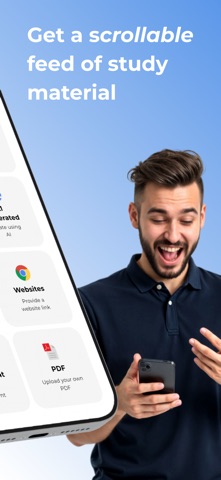 Studytok: AI Study & Quizzes iPhone screenshot